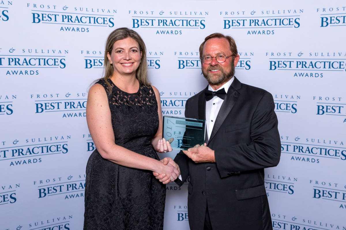 Frost & Sullivan 2017 Market Leadership Award der Autoreparaturlackindustrie