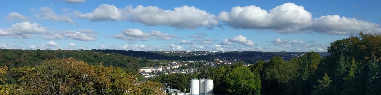 Vista aerea della sede produttiva di Axalta Energy Solutions a Wuppertal, Germania