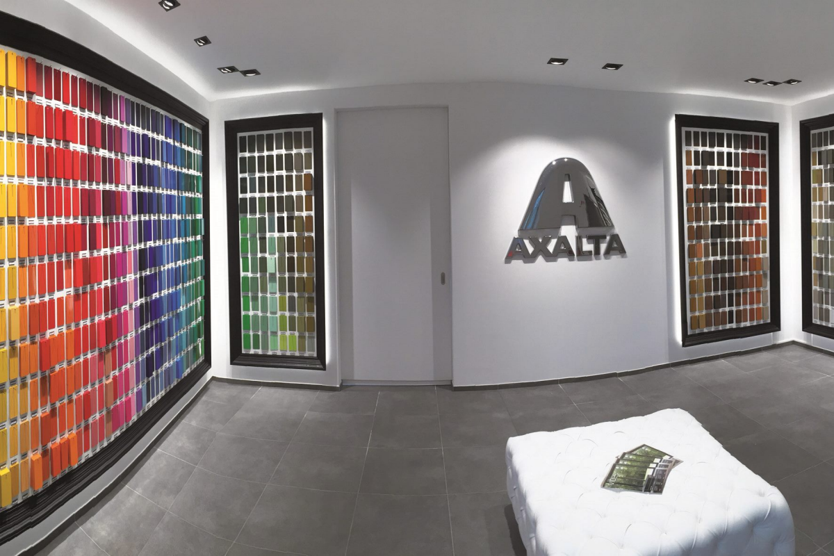 Axalta's Colour Experience Room 