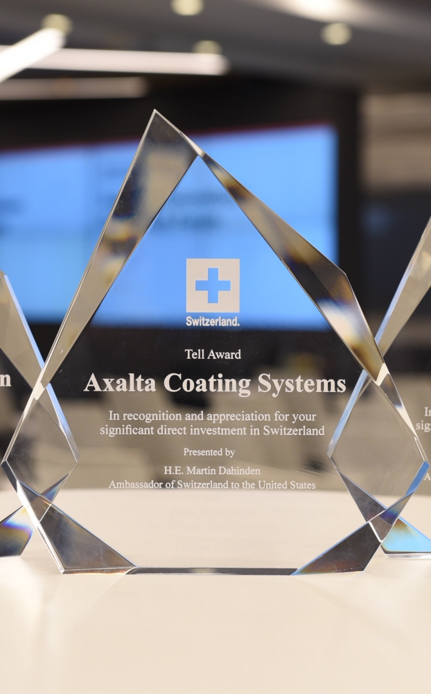 Axalta Receives Tell Award 2018